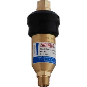 COBRA Oxygen & Fuel Gas Flashback Arrestor - Quick Connect Torch End, Made In Europe - View #3