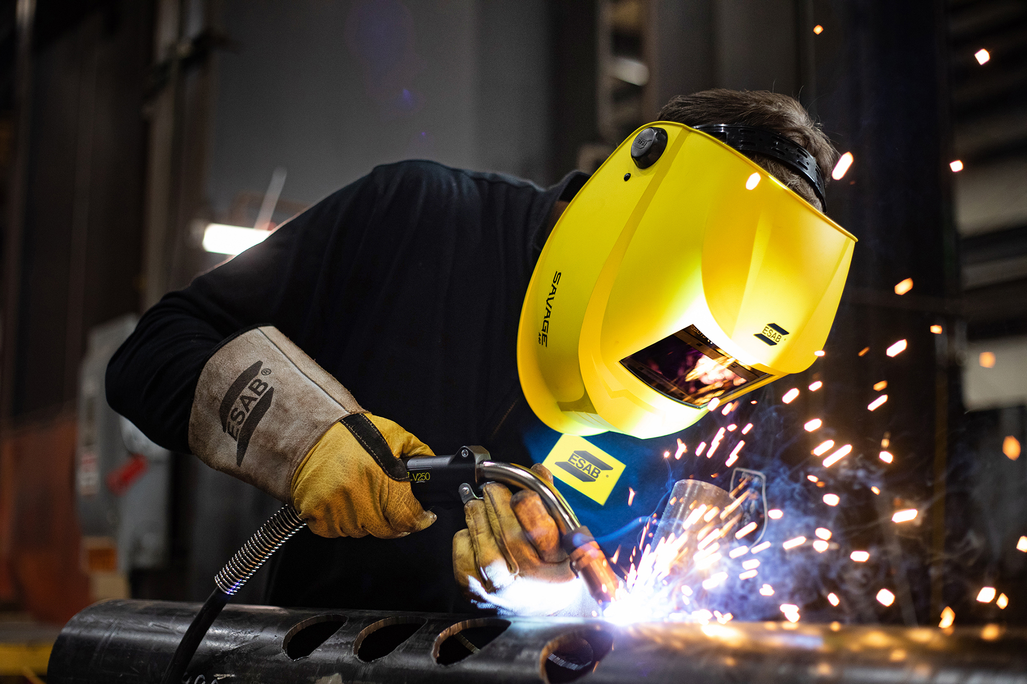 Claim your FREE ESAB Savage A40 Welding Mask