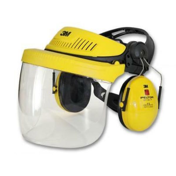 G630324 3M G500V Headgear Visor/Ear Defenders