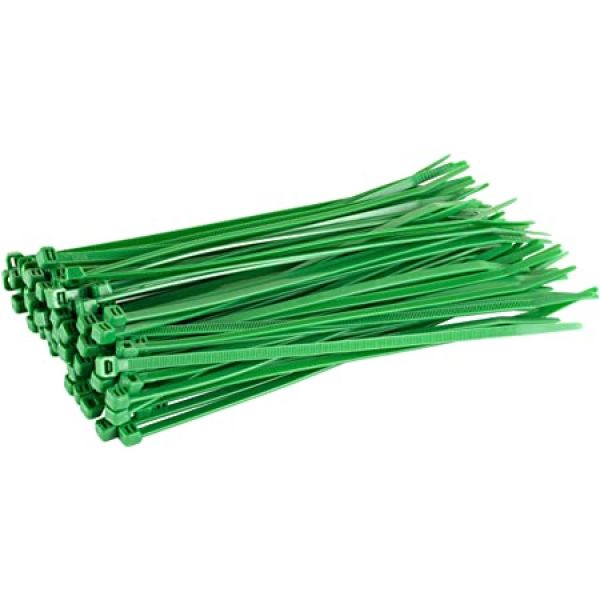 Cable Ties Green 4.8 X 200mm (Pkt 100)