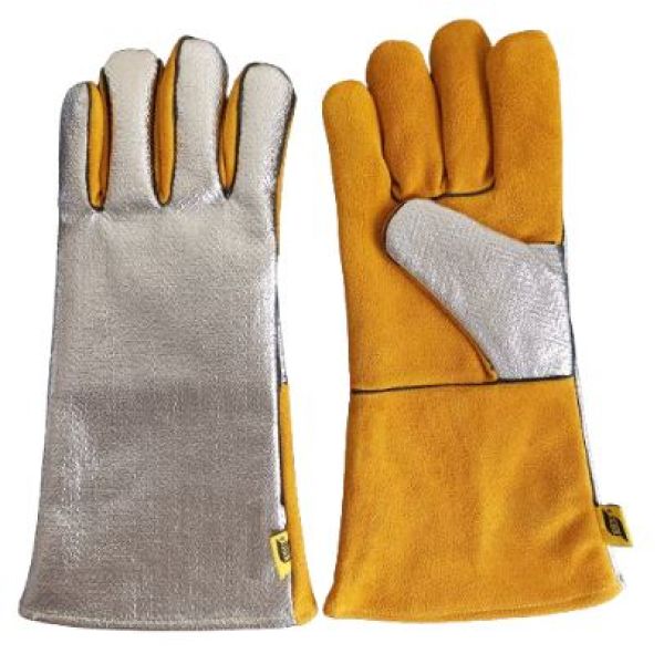 Esab Heavy Duty Aluminised Welding Gloves Large 0700500509