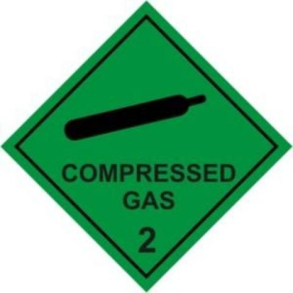 A800208 100mm HD8 Compressed Gas Magnetic Sign