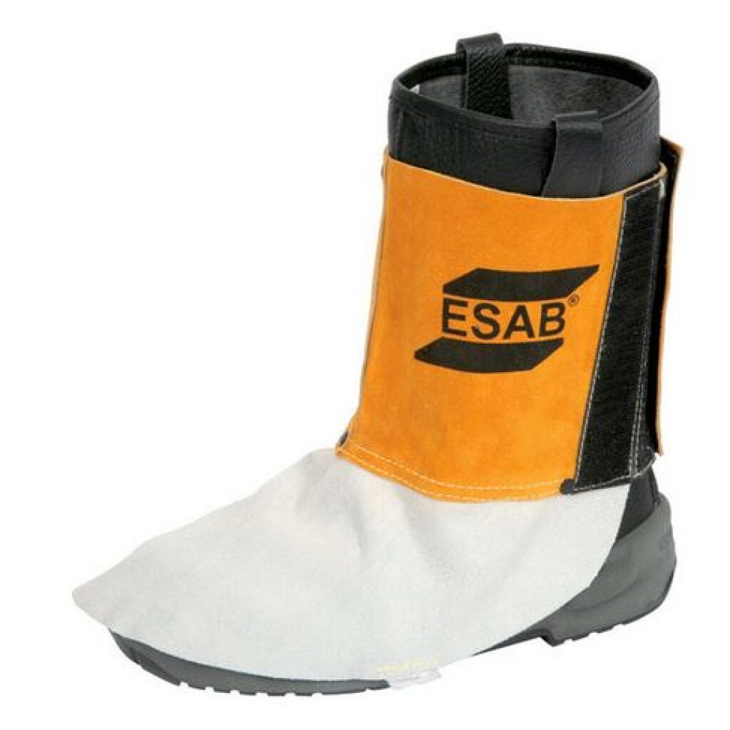 Welding Spats Flame Heat Abrasion Resistant Cowhide Leather Working