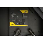Interior setting of the Esab Rustler 350 Watercooled