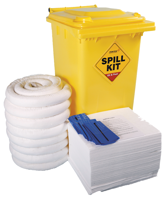 OSK240 Oil/Fuel Spill Kit Bin (240ltr)