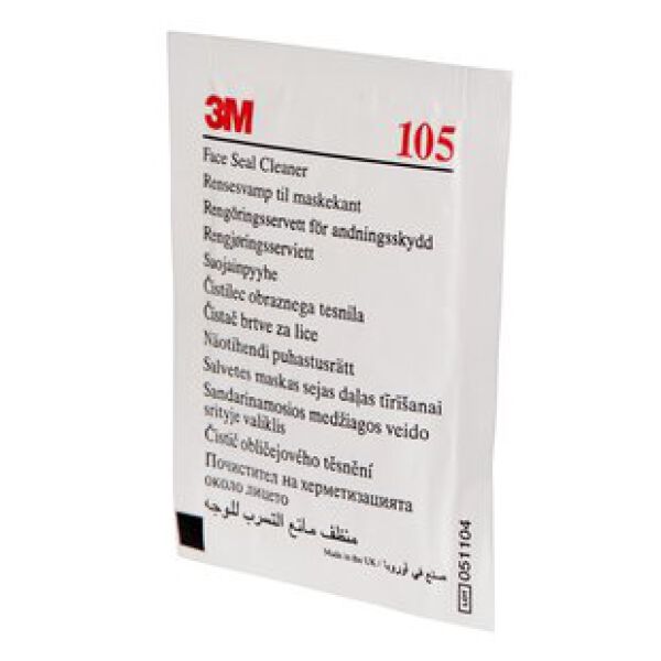3M105 Face Seal Wipes (Box 200) G3M105